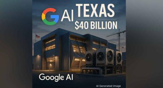 ගූගල් සමාගම අ.ඩොලර් බිලියන 40ක් ආයෝජනය කරයි..